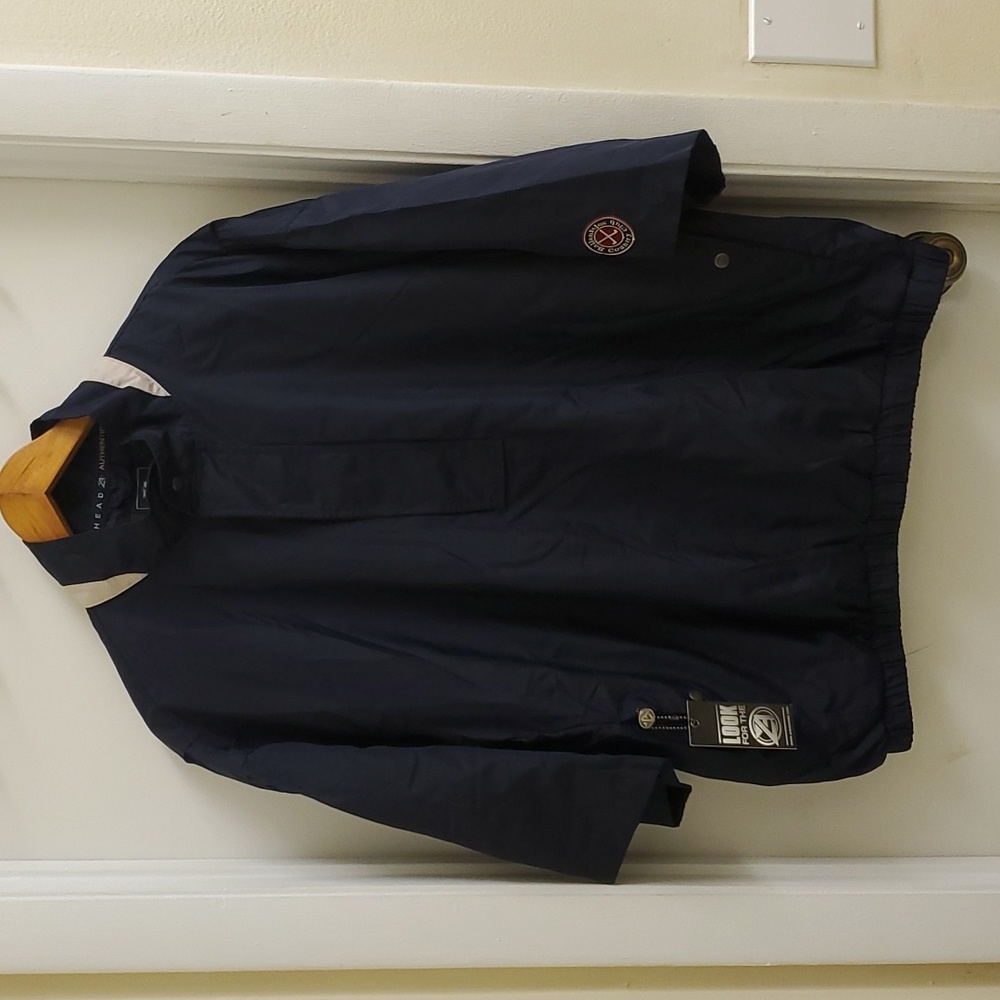 New with tags Ahead authentics mens lined windbreaker size L
